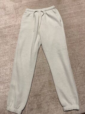 Nike Off-White Sherpa Joggers with Swoosh